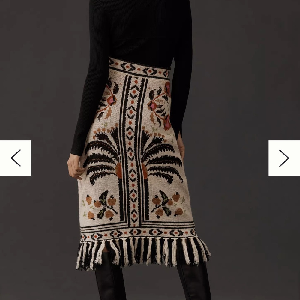 FARM Rio Multicolor Patterned Skirt - Picture 3 of 6